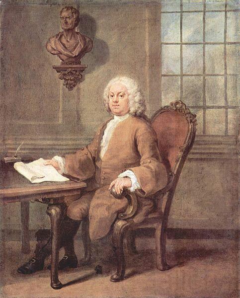 William Hogarth Portrat der Dr. Benjamin Hoaldy Norge oil painting art